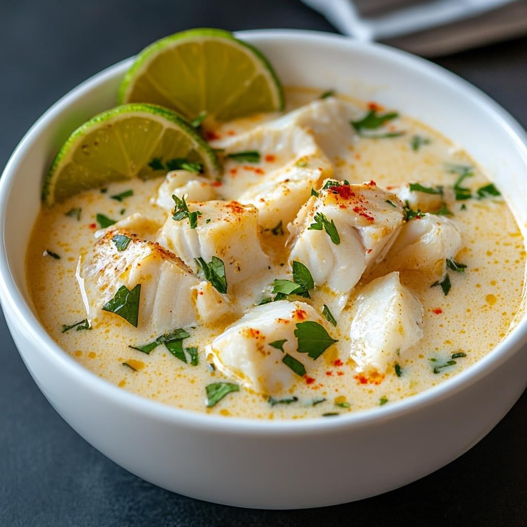 Fish Coconut Curry Soup/ Noodles