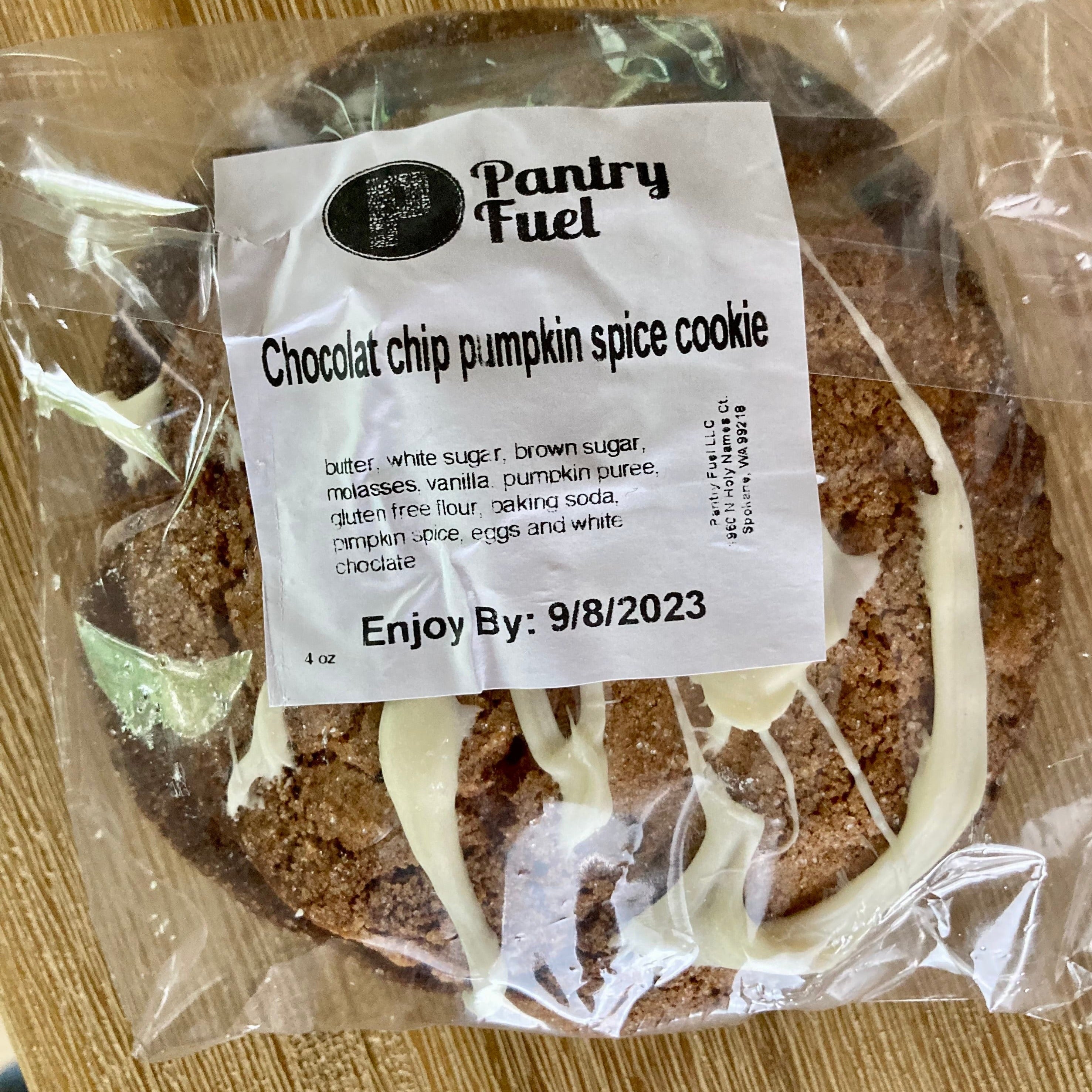 Pumpkin Spice Cookies w/Choc Chips (2)