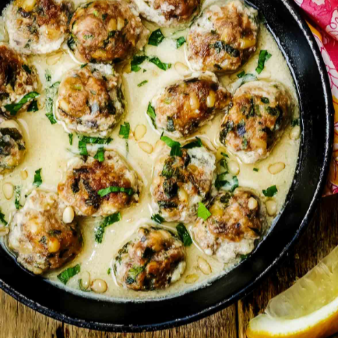 Kofta in Tahini Sauce