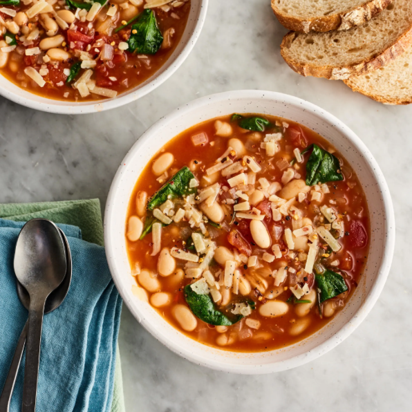 Mediterranean & White Bean Soup (V)
