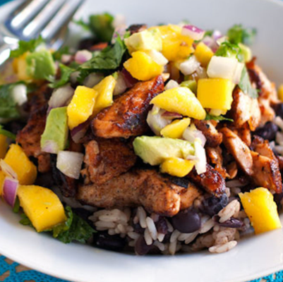Caribbean Jerk Chicken Bowl