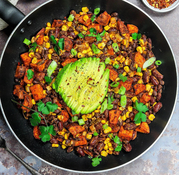 Mexican Hash w/Avocado Creme
