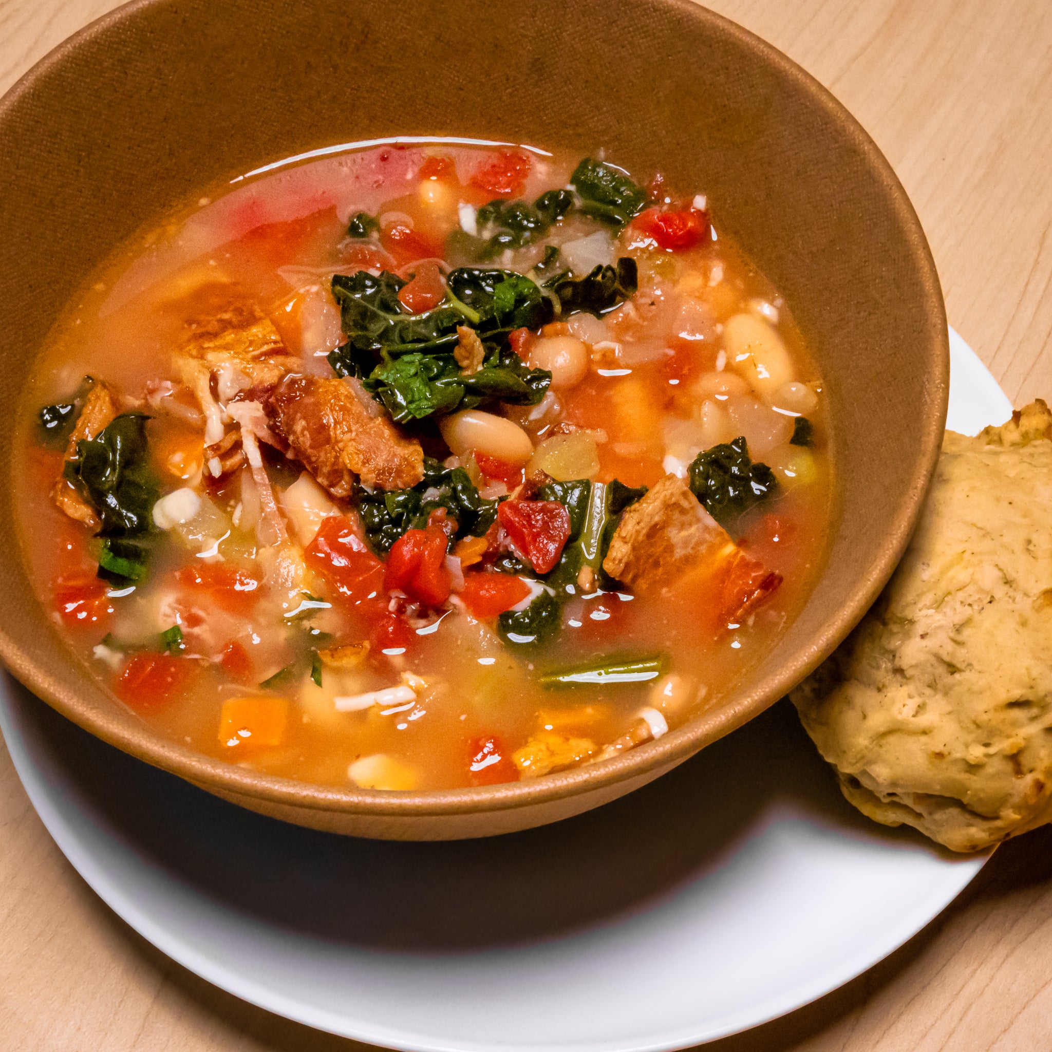 Ribollita w/Italian Sausage (Tuscan Stew)