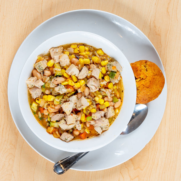 Zucchini White Bean Chicken Soup