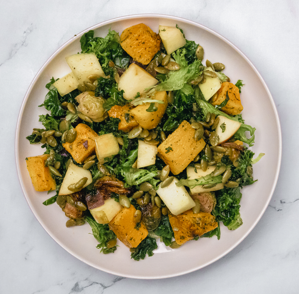 Fall Panzanella Salad (V)